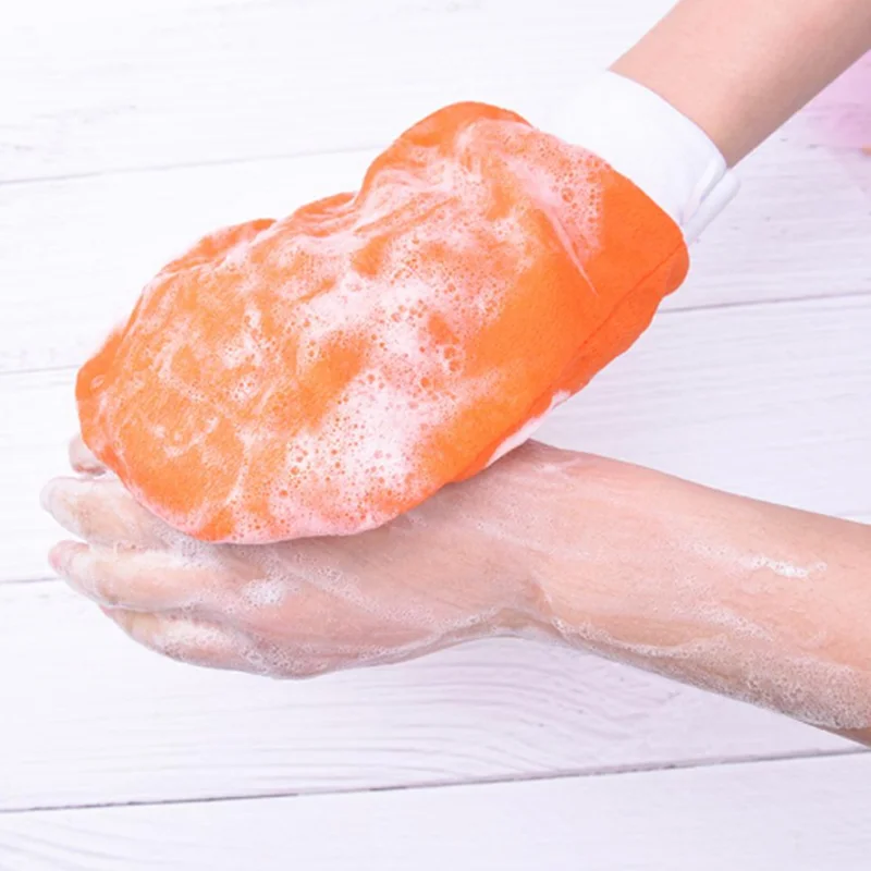 Hot Selling Tan Removal Mitt Trendy Mitts Turkish Bath Exfoliating Mitt