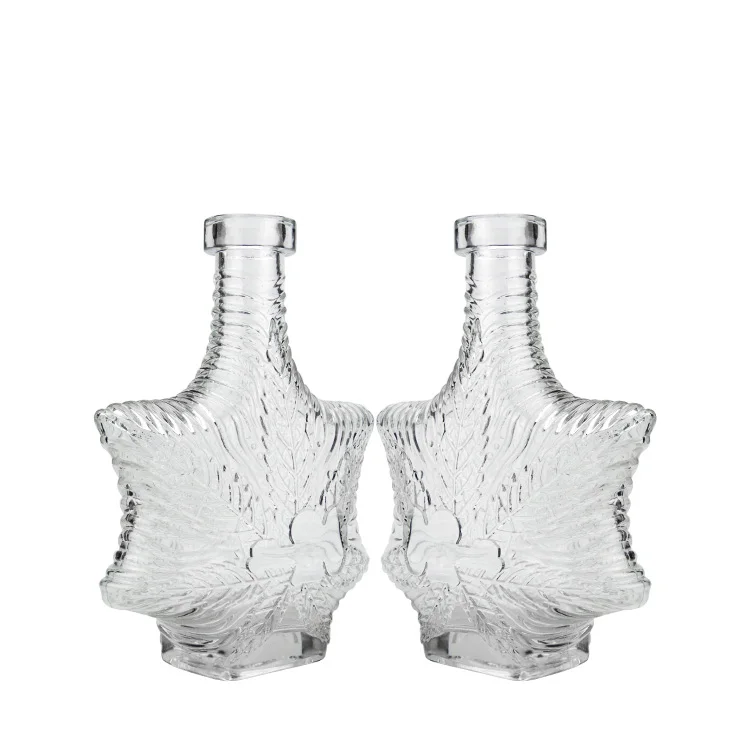 
wholesale price liquor/alcohol/spirit glass bottle 