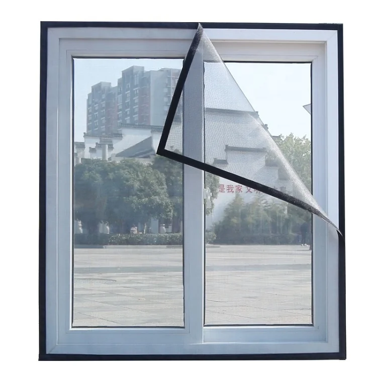 Hot Sale DIY window cotton screen products adjustable window screen