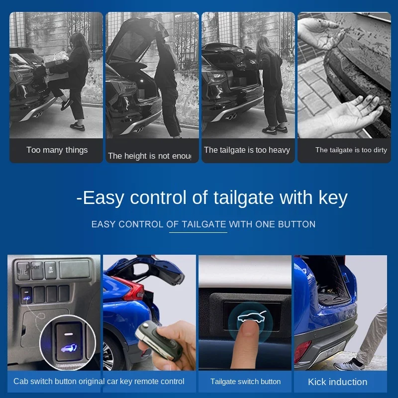 Power electric tailgate for HYUNDAI ENCINO 2019+ auto trunk intelligent electric tail gate lift smart lift gate car accessories