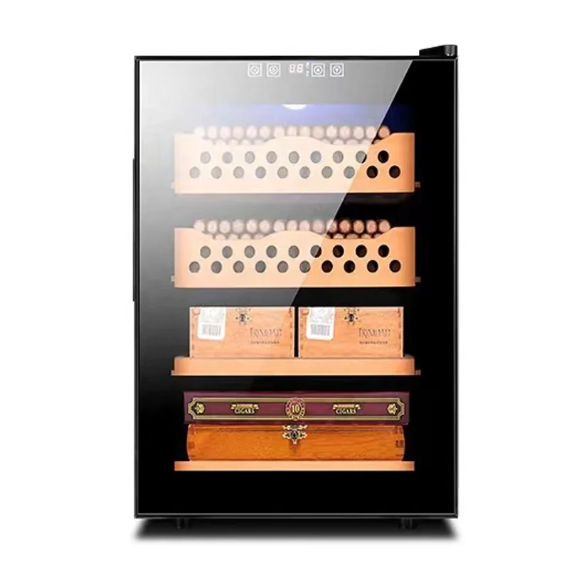 Automatic Humidity Control Quiet Operation Electric Refrigirated Thermoelectric Cigar Fridge