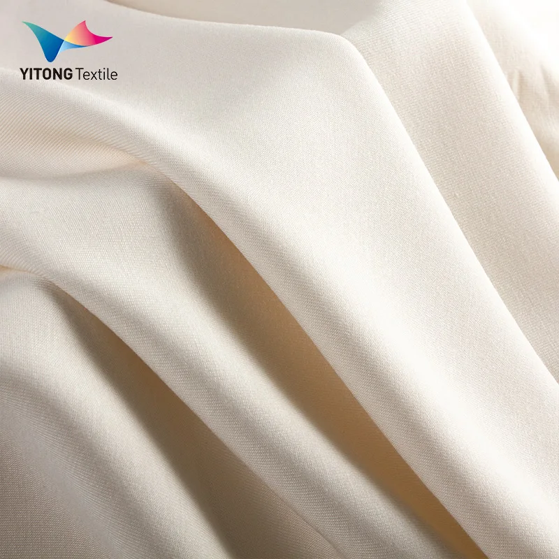 Eco-friendly Knitted Fabric Modal Polyester Fabric 55% Modal 39% Polyester 6% Spandex Fabric for Hoodie Sweatshirt