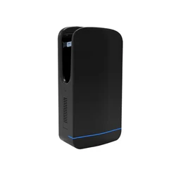 FALIN FL-2029 High Speed ABS UV light Jet Air Hand Dryer For Toilet With HEPA Filter black