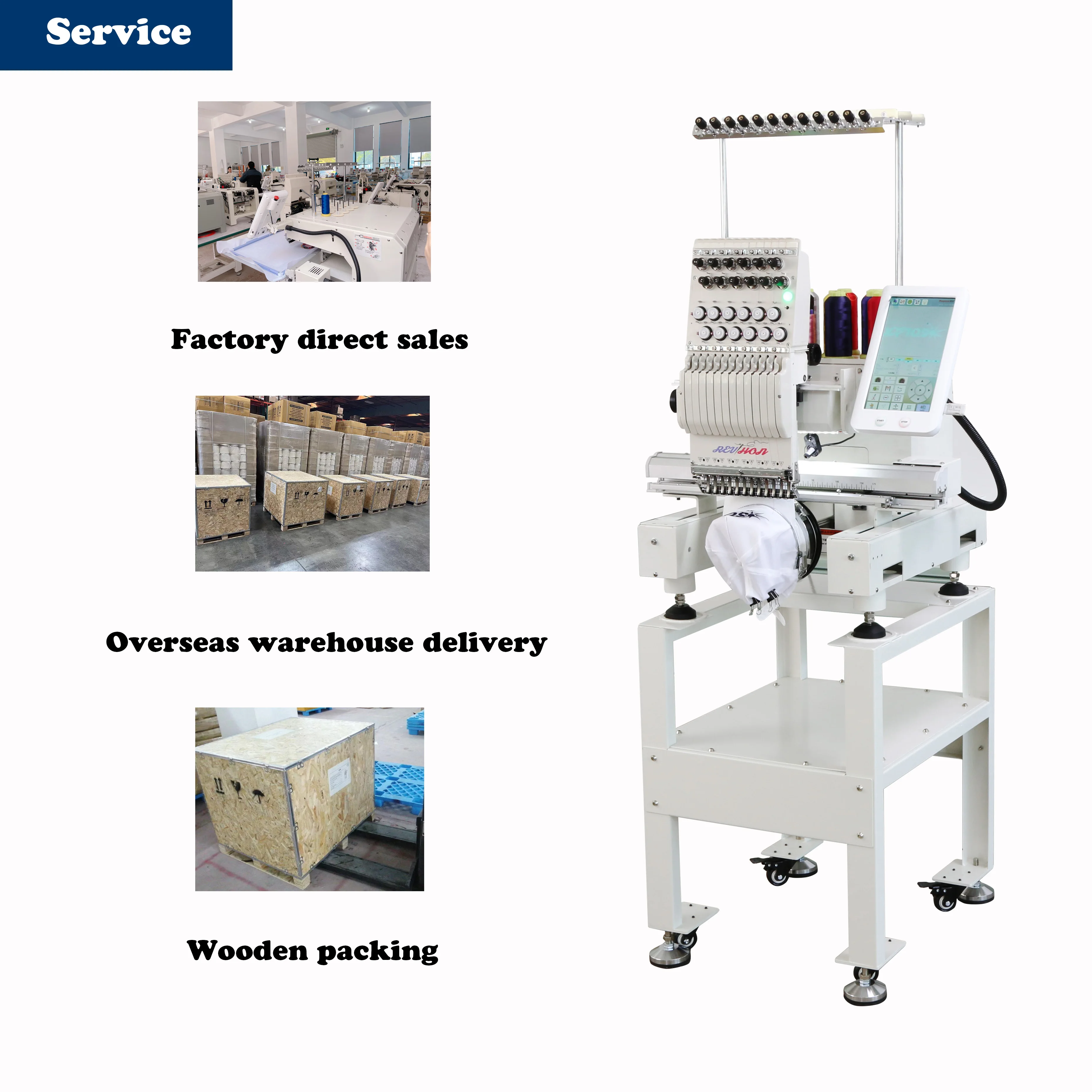 high speed computerized embroidery machine MINI  flat embroidery computer machine for sale