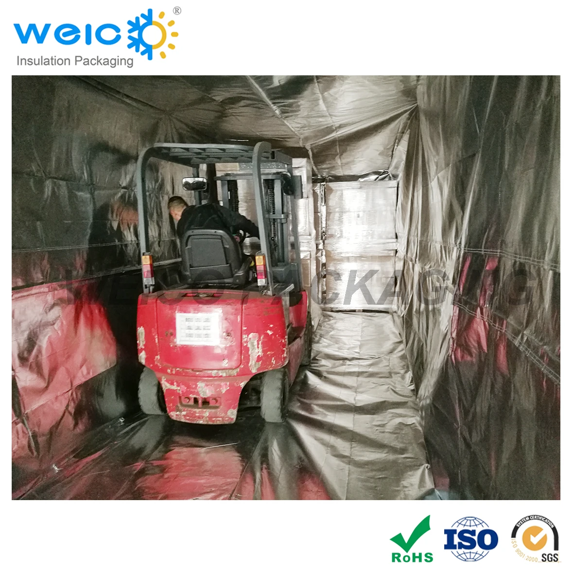 Cargo Shipping Insulation Thermal blanket for container by sea