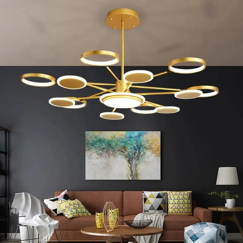 modern home magic bean glass ball chandelier lighting fixtures chandeliers living room bedroom ceiling chandelier pendant lights