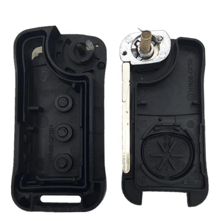 Чехол для автомобильного ключа-пульта дистанционного управления с 3 кнопками для Porsche Key Cayenne 2004-2011