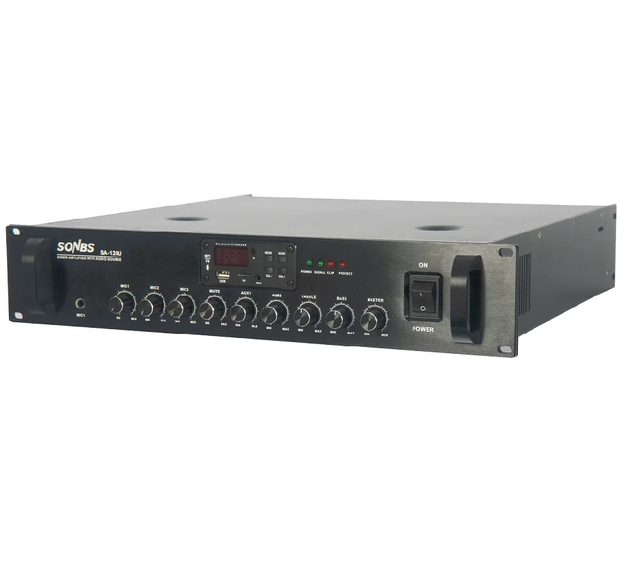 500W Mixer power amplifiers for sale with MP3/BT/ FM audio amplifiers for sale