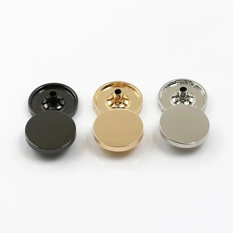 Hot Sale Metal Zinc Alloy Theme Cap Snap  Button For Leather