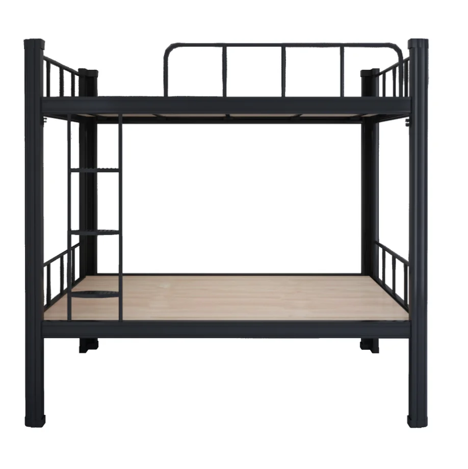 Cheap price wholesale dormitory double twin metal children loft bunk bed furniture for adults