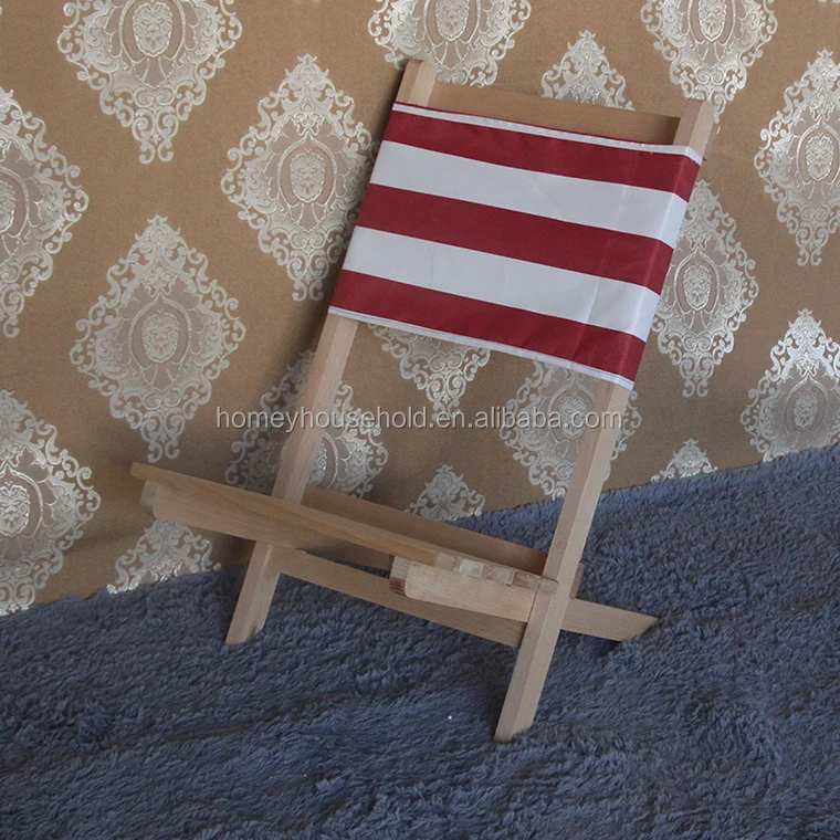 
Modern Simple Small Size Deck Chair Wooden Furniture 