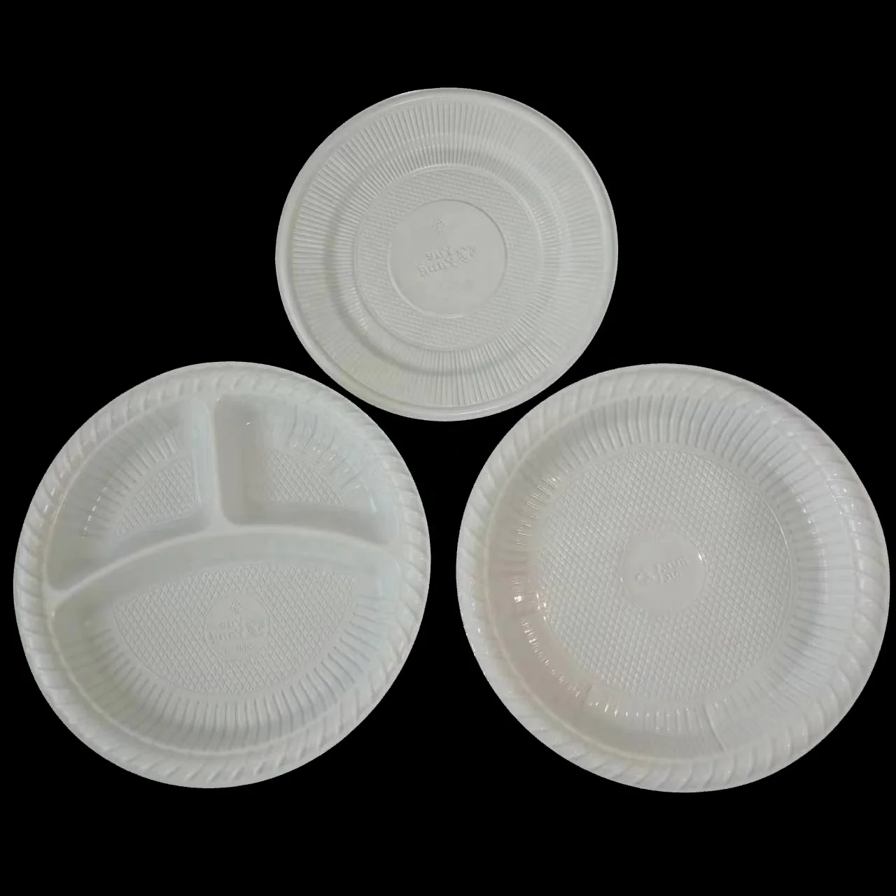 Available Plates Disposable Party Food Dinner Plate Set For Party