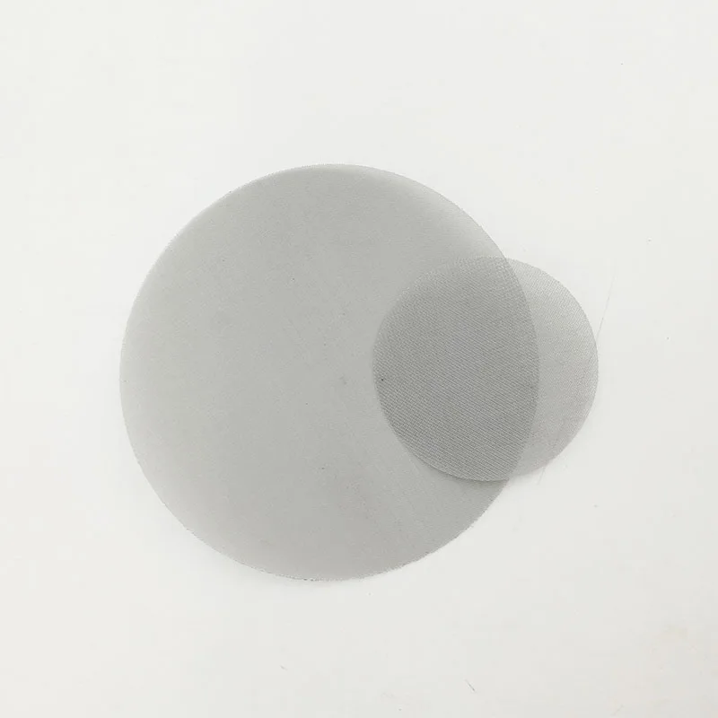 Stainless steel micron 20 30 40 50 60 80 100 mesh wire cloth filter mesh disc