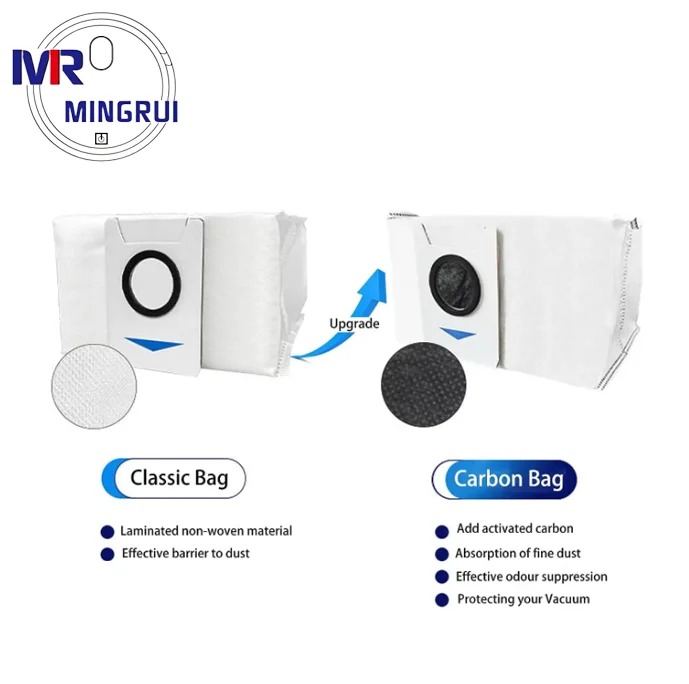 Main Side Brush Hepa Filter Mop dust bags For Ecovacs deetbot t20 omni Pro Vacuum Cleaner Spare Parts