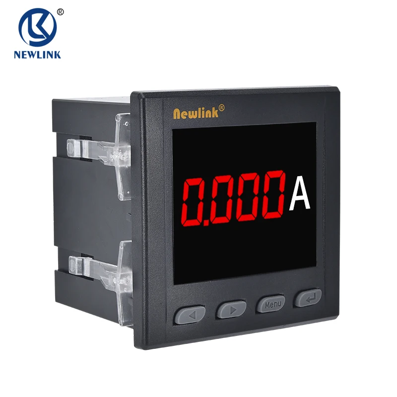 Modus RTU RS485  single Phase Voltmeter for 220 AC with communication