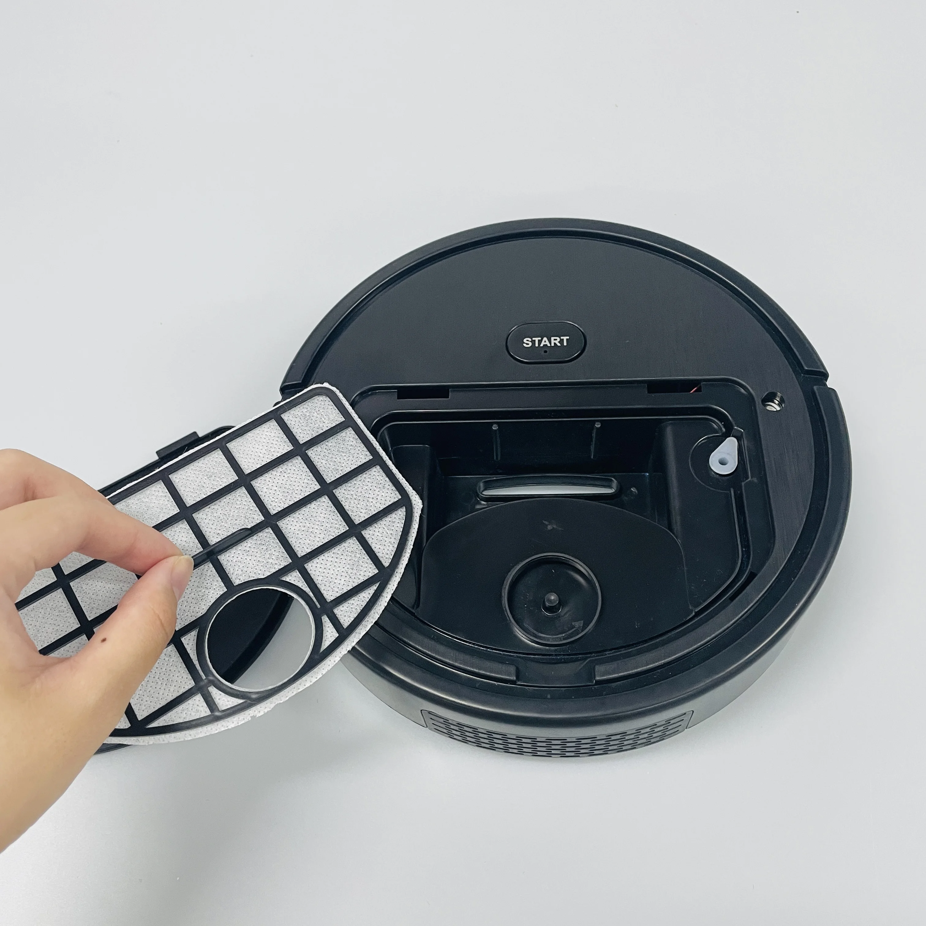 wholesale Rechargeable Intelligent Low Noise Floor mop Sweeper Dust Catcher Automatic Cleaning Carpet Cleaner Robotic Vacuum