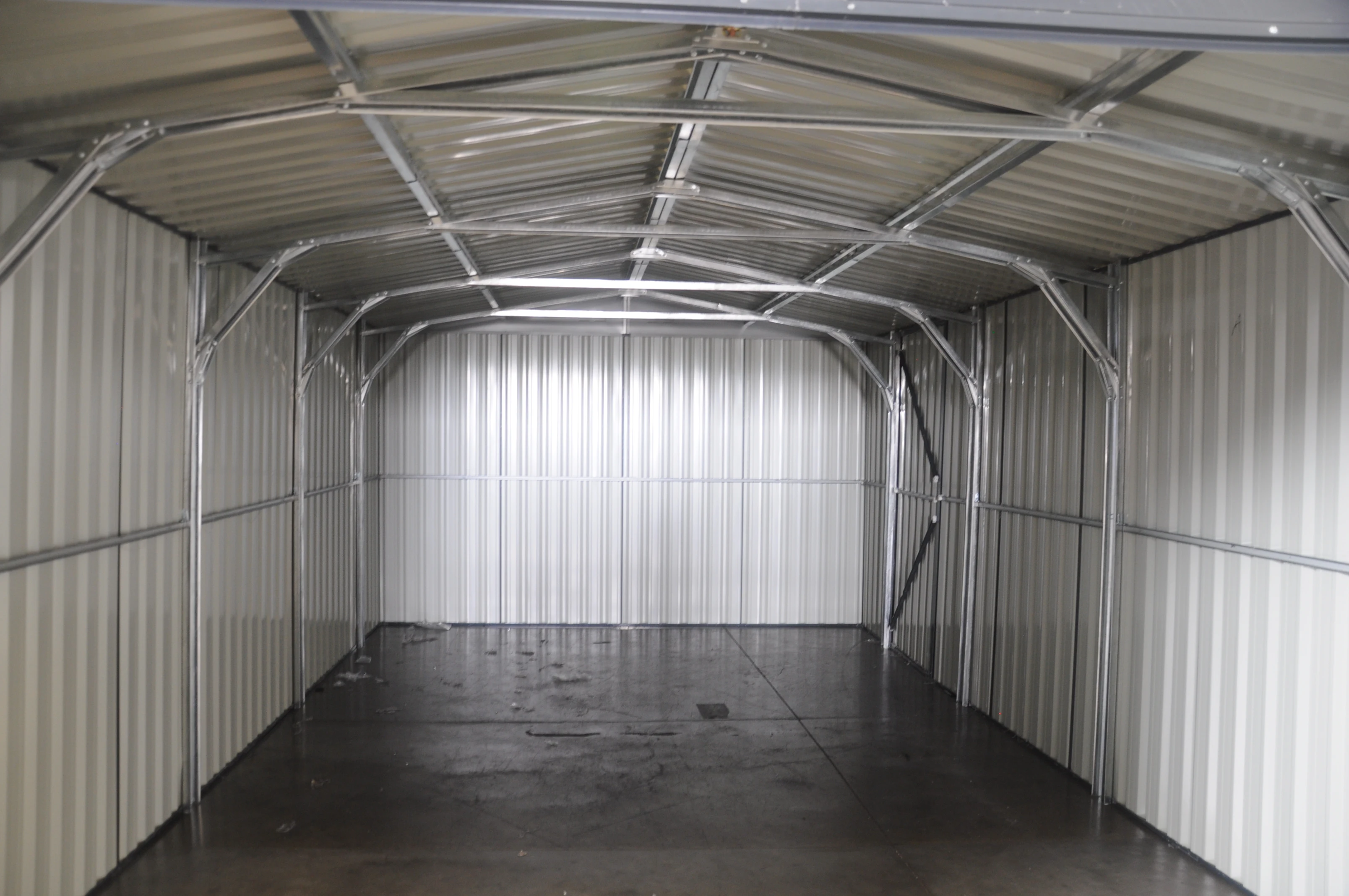 G1119-H215-HR/H Prefab Steel galvanized steel carports steel frame carports car garage outdoor  car garage