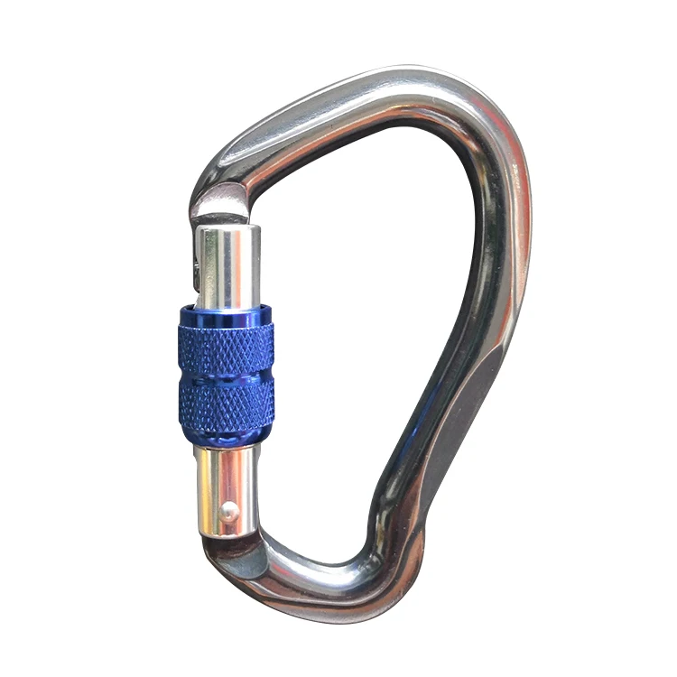 OEM aluminum alloy metal outdoor carabiner screw lock clip Carabiner Multi Tool outdoor carabiner