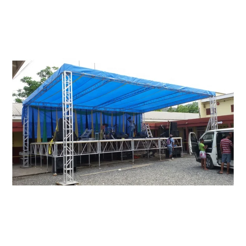 Aluminum Screw Truss Dj Truss 300x300mm 3m Stage Truss for Events