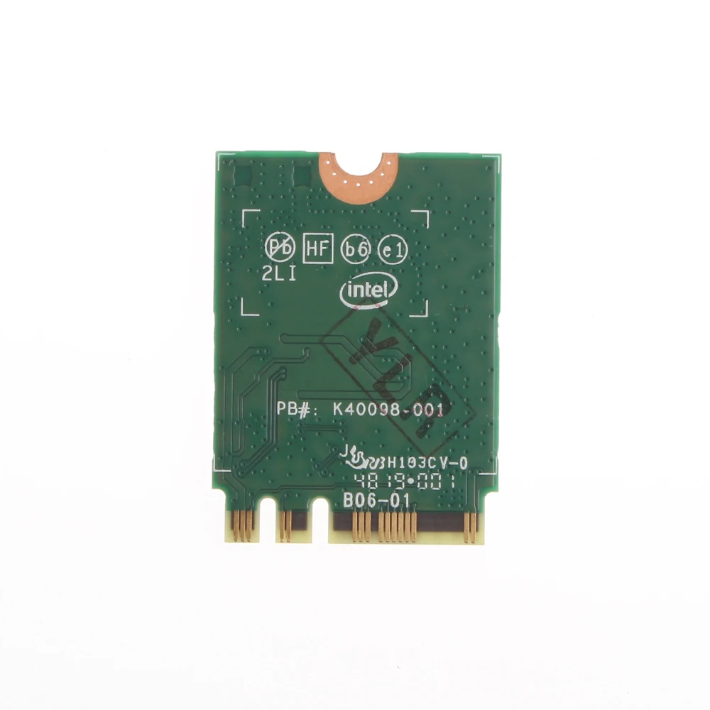  Для Intel wifi6 AX200 NGFF M.2 WiFi карта AX200NGW BT 5 1 сетевая 6 NGW для ПК двухдиапазонный ГГц/2 4