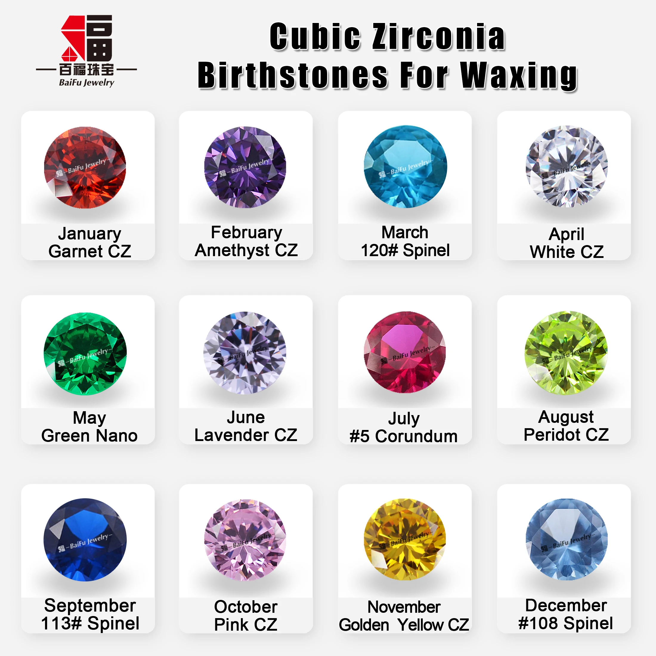 Factory Price Cubic Zirconia Birthstones Faceted Back 9*11mm Champagne Oval Cut Zircon stone
