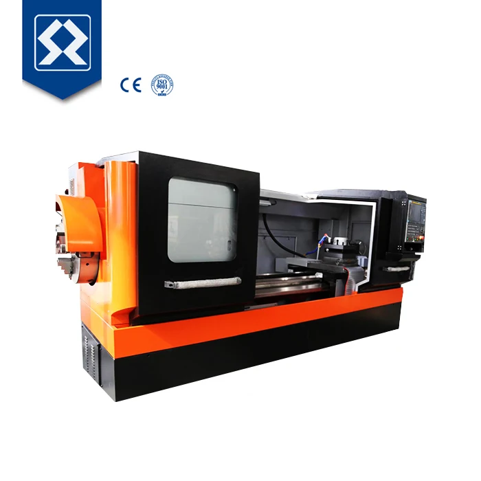 
CNC metal lathe machine large spindle bore lathe 