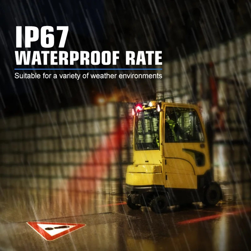 Factory Price LED Mini Projection Light 12V 24V RGB Support Gobo Projector For Warehouse Waring sign