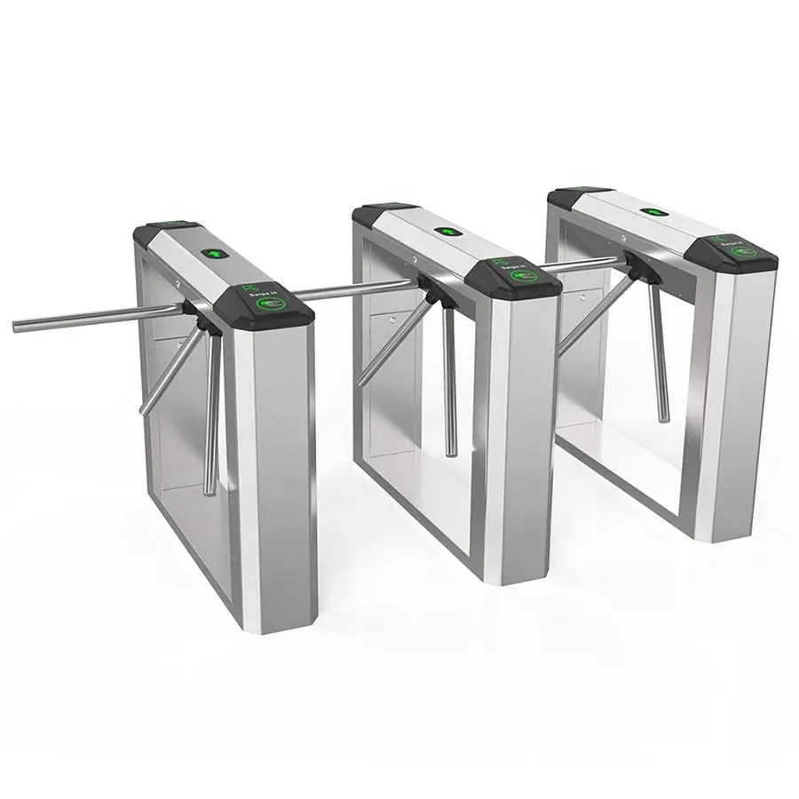 Electronic Tripod Turnstile Barrier Access Control Rfid Tripod Turnstile