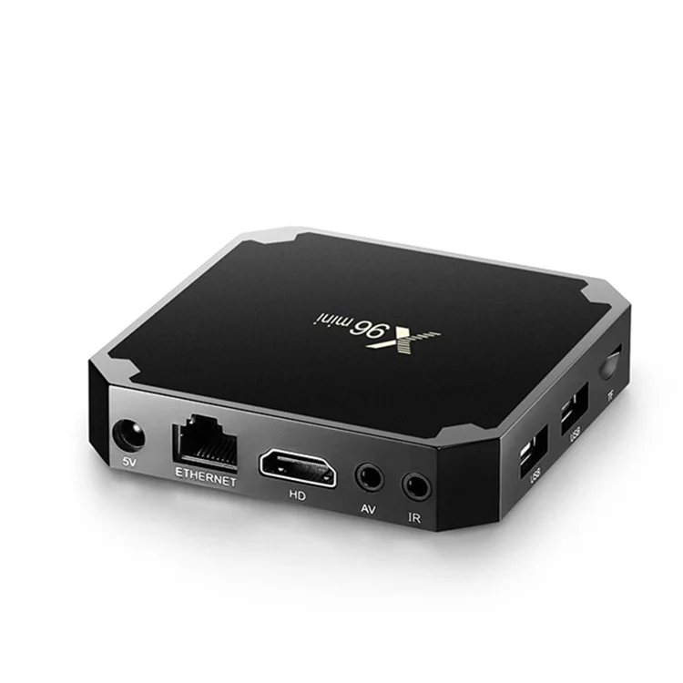X96 mini amlogic s905w IEEE 802 11 b/g/n android 7 1 цифровой телевизор черного цвета 4k интернет-бокс