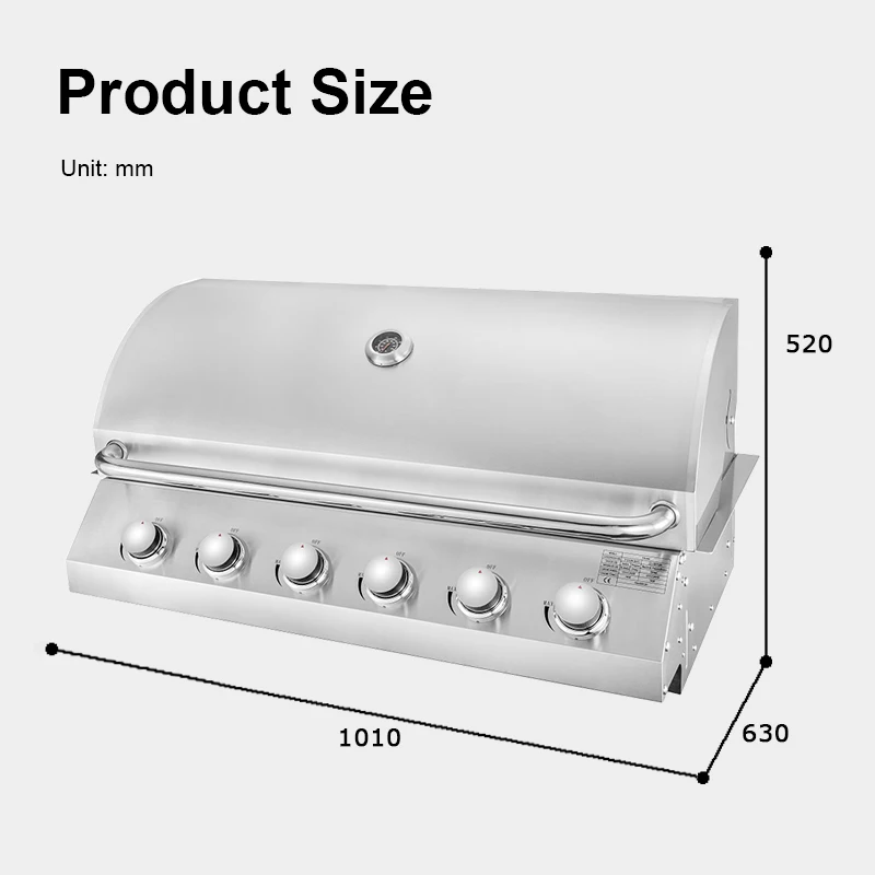 Automatic Machine Outdoor Stainless Steel Bbq Skewers Kebab Portable Gas Grill