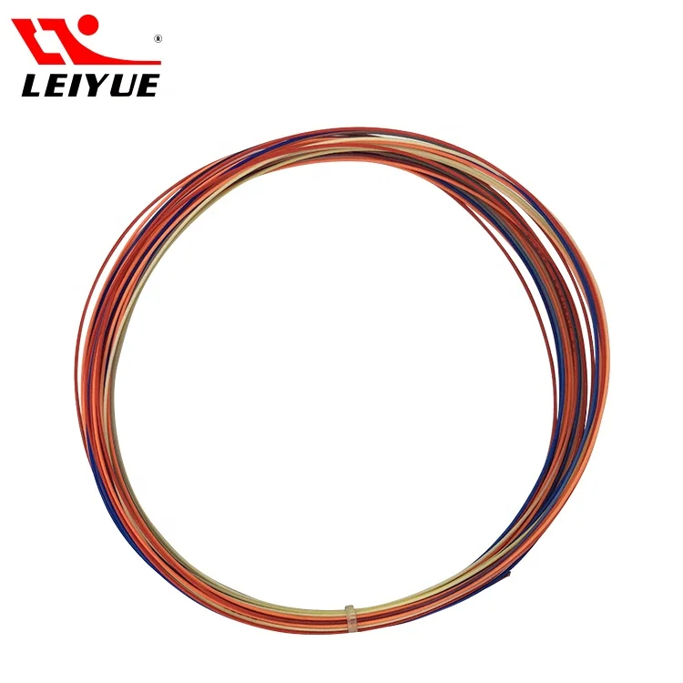 Hot sale badminton string rainbow color badminton line