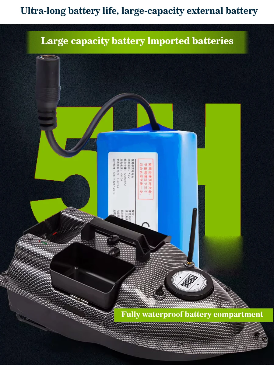 rc bait boat fishing