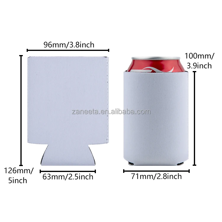 Sublimation Blank 4 in 1 Neoprene Custom Can Sublimation Skinny Cup Cooler