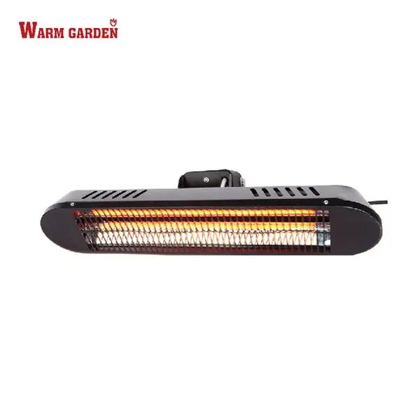 Наружный настенный инфракрасный обогреватель для внутреннего дворика Slimeline с дистанционным управлением, Одобрено CE