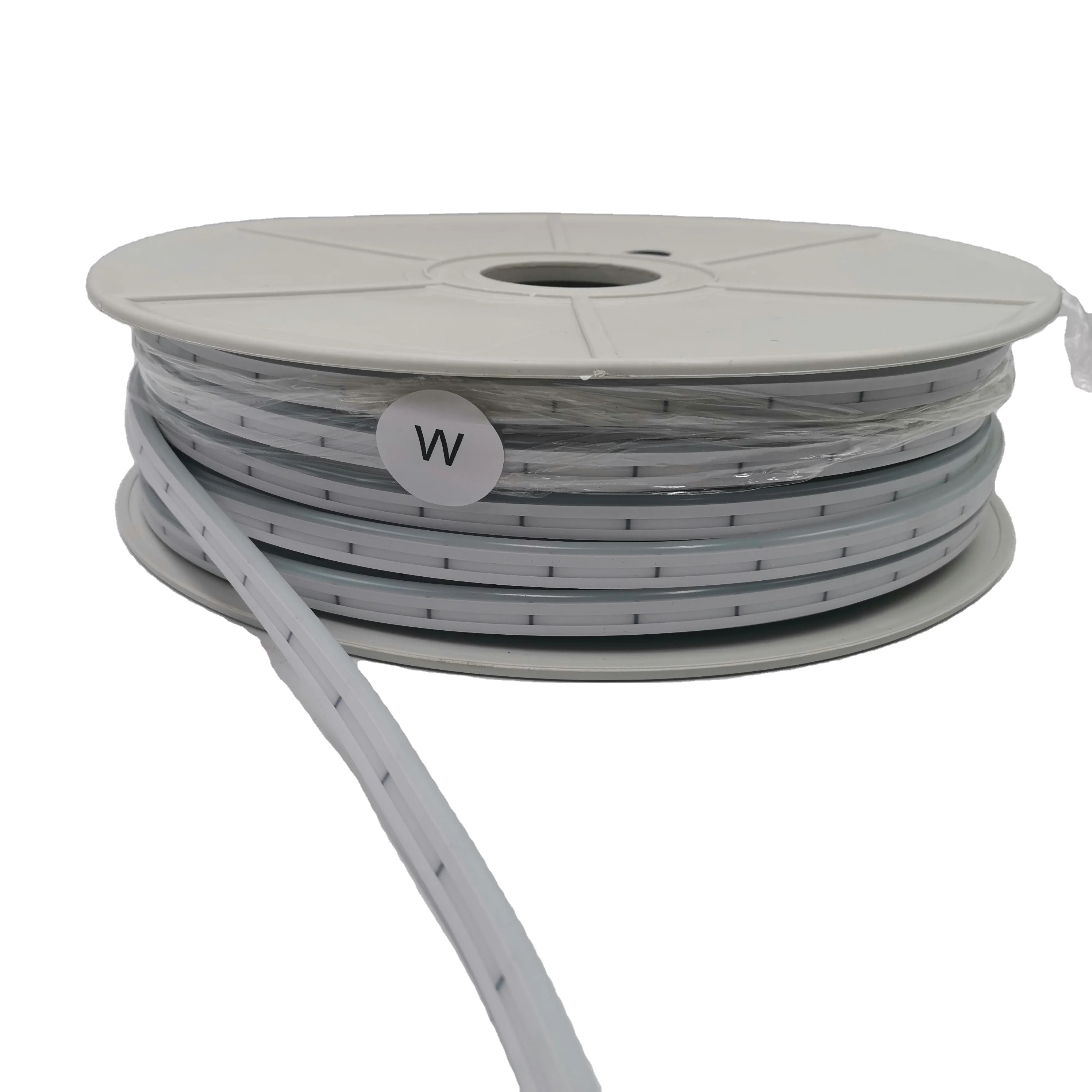 U-seal Channel Edge Protector Sheet Strip LED DC 12V OEM Neon Lights Trim Seal PVC Advertising Light Box Edge Pressing Silicone