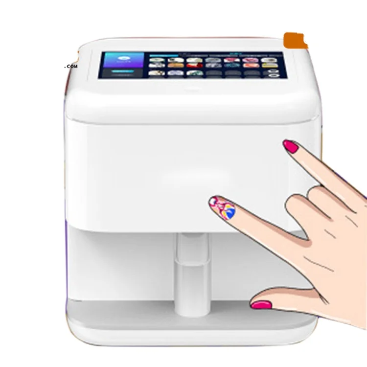 Мобильный 3D-принтер для ногтей/дизайна недорогой принтер ногтей/принтер дизайна ногтей и