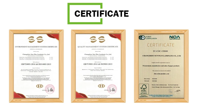 geometrical laminate sheets