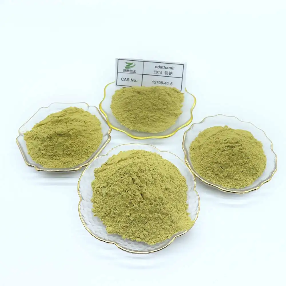 Multi-Trace Elements Edta Iron Sodium Water Soluble Fertilizer Foliar Fertilizer Edta Chelated Iron