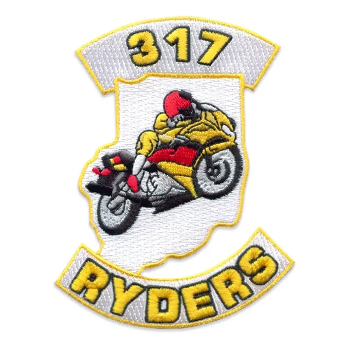 Proud Jewish Biker Embroidered Patches Custom Embroidery Eagle Patches,Motorcycle Patch,Biker Patches Skull Patches