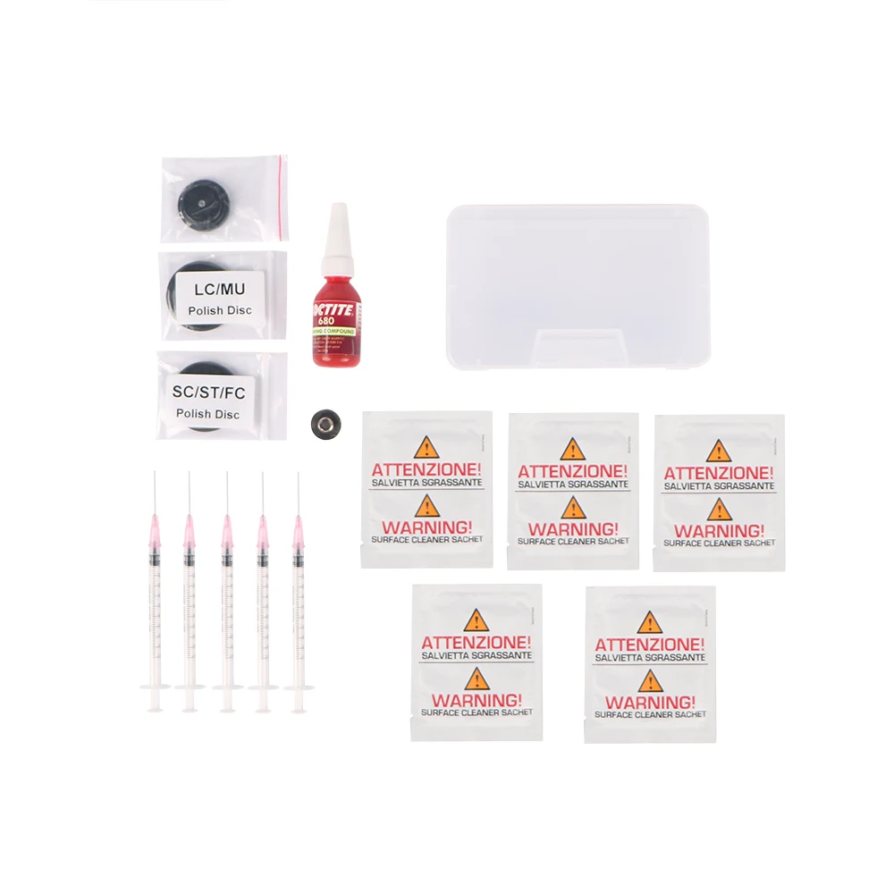 FCST210316 Fiber Optic Termination Kit Including Fiber Optical Power Meter &  Cable Slitter And Pocket Visual Fault Locator VFL