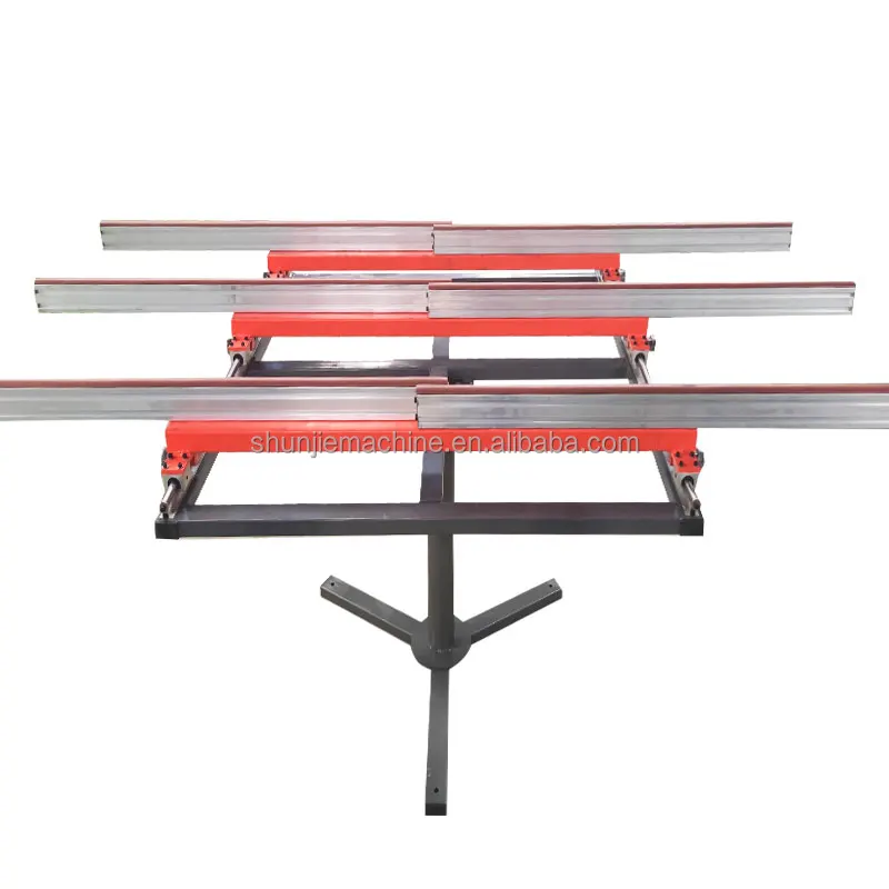 Wholesale door and window rotating assembly table with telescopic boom shower room assembly workbench