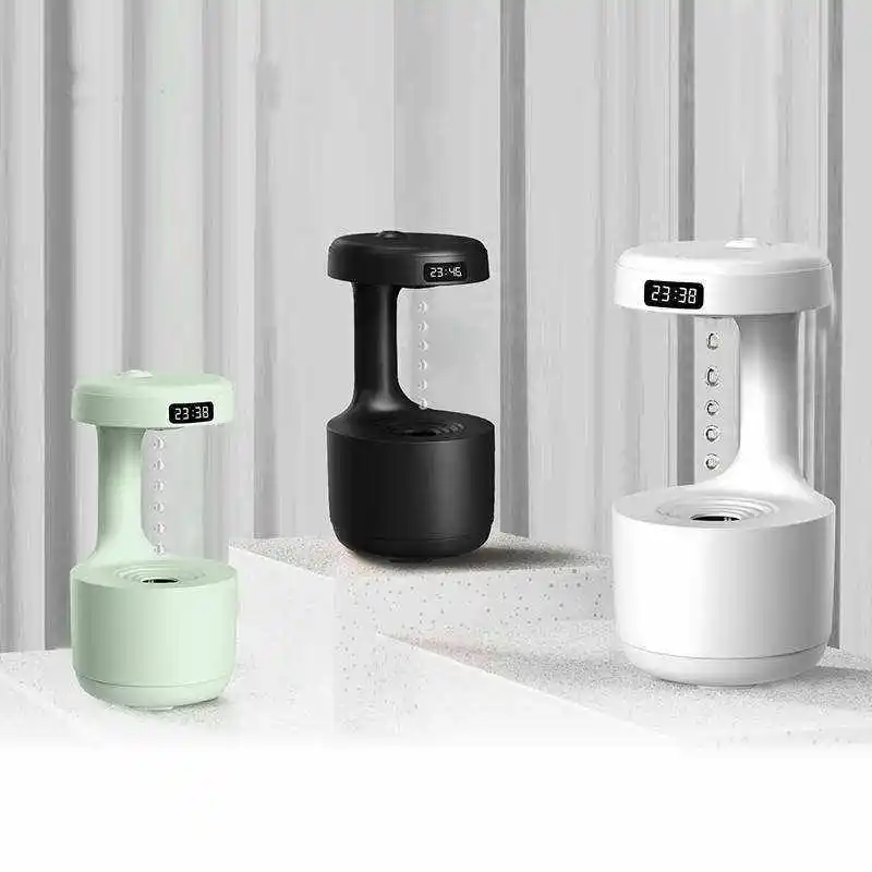 Newly Arrival Anti-gravity Water Droplet Humidifier Household 800ML USB Ultrasonic Aroma Diffuser Humidifier