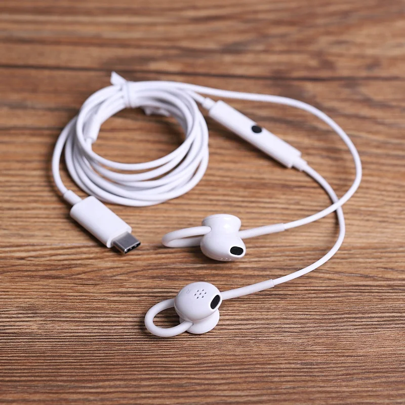 wholesale digital headset is suitable for Google pixel3 original pixel2 type-c headset wire control with wheat laptop