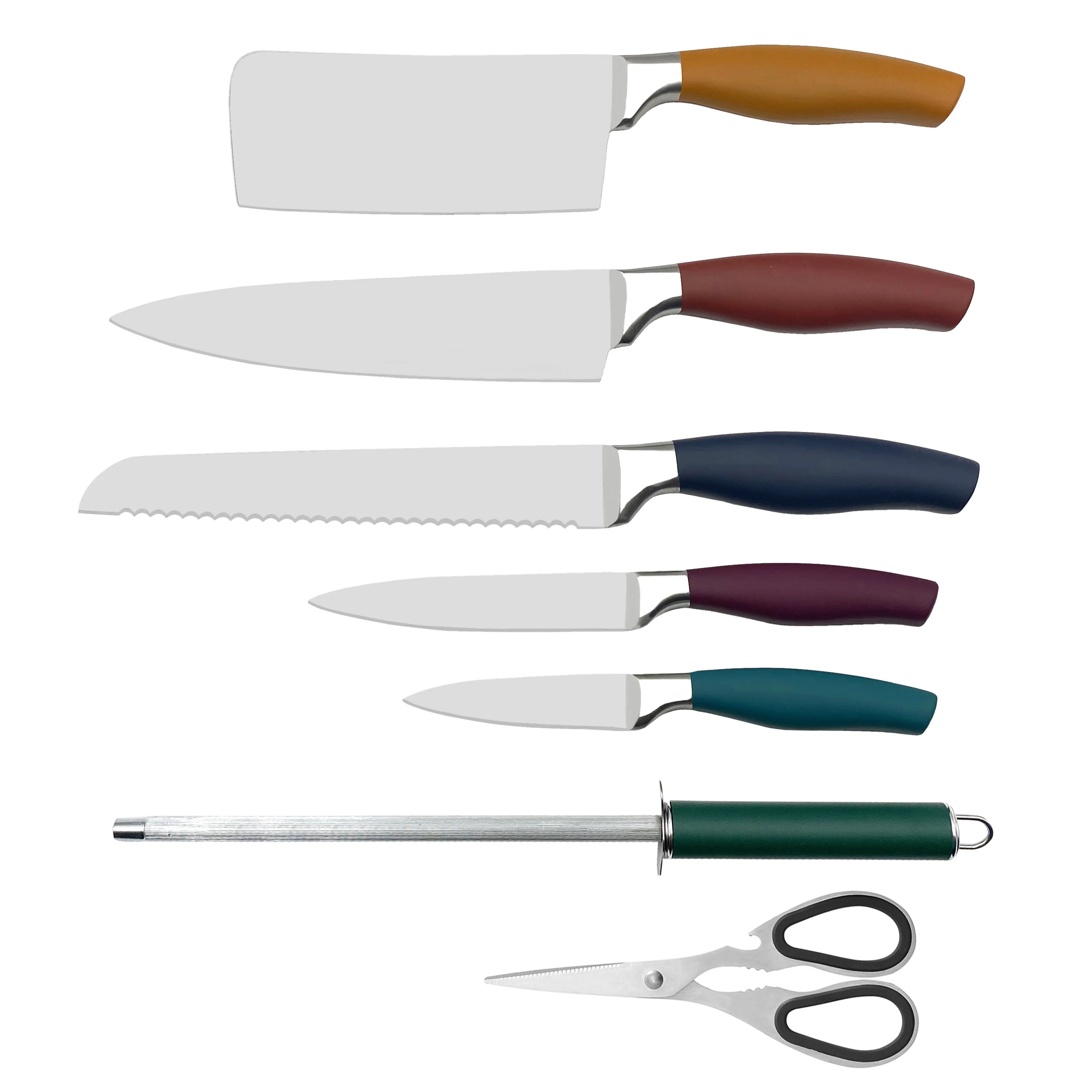 Hot Selling German Steel kitchen tools accessories gadget cooking utensils utility chef knife set