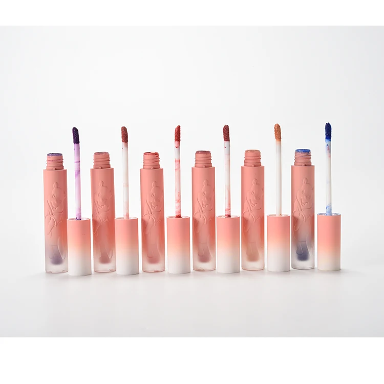 51 colors magic Non Sticky Cup Lip Vendor Waterproof Matte Liquid Lipstick flavored lip gloss coloring
