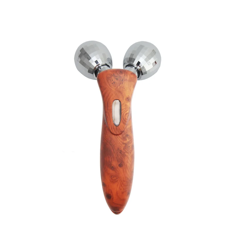 KKS Custom skin tightening 360 rotating ems facial lift massager roller beauti product 3d microcurrent face massage roller