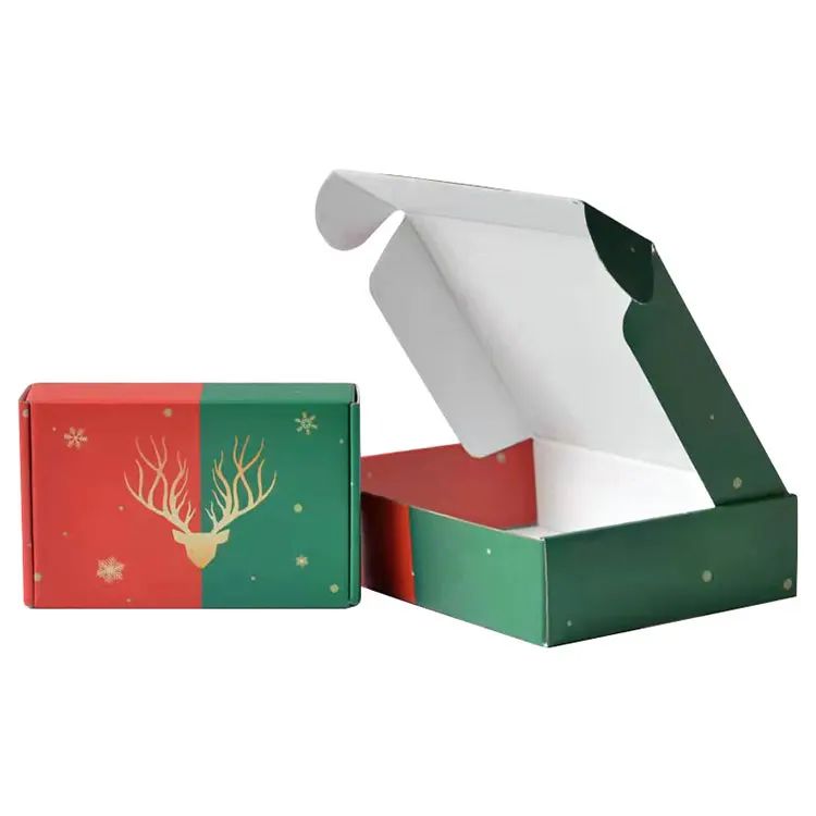 Custom Logo Printed Corrugated Cardboard Packing Mailing Boxes Wholesale Color Recycled Brown Shipping Paper Box