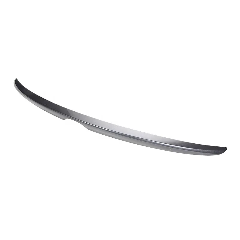 Mazda 3 Spoiler Glossy Dark Grey Painting Color ABS Tail Wing Rear Spoiler Trunk Wings Primer Plastic Style For Mazda 3 2014
