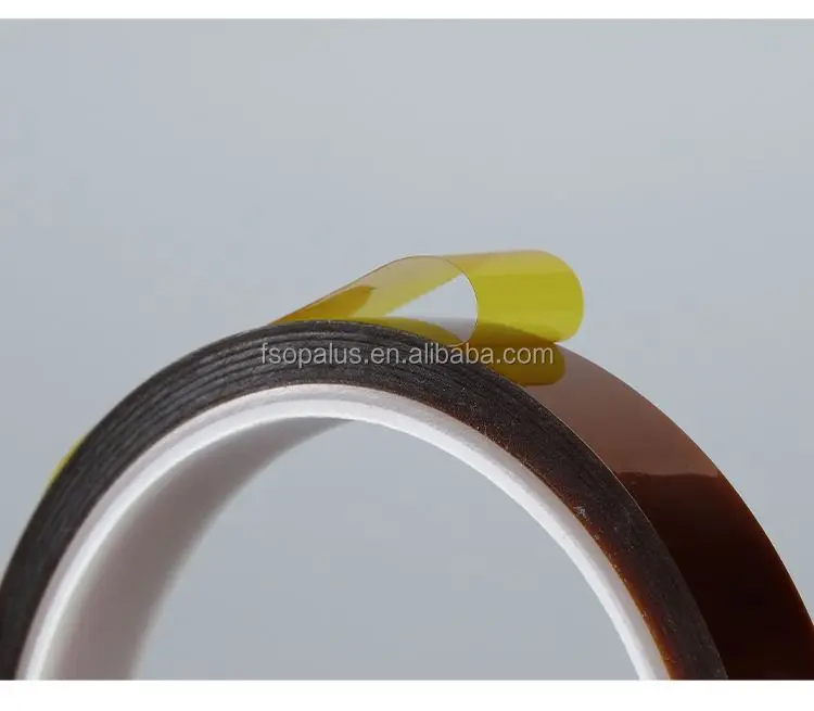 Custom Low Price Esd Die Cut Polyimide Black Kaptone Tape