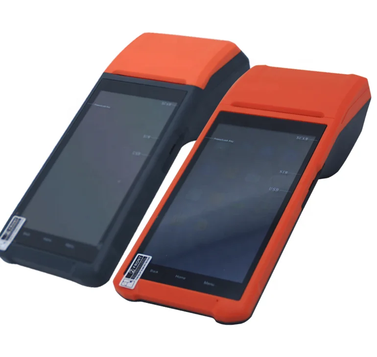 Android 8,1 портативный pos-терминал 3G 4G pos-система NFC Встроенный принтер pos-машина